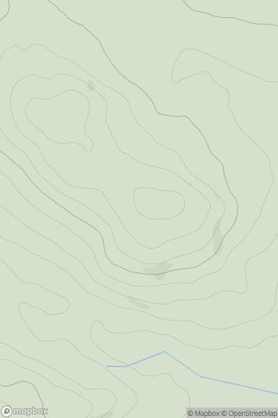 Thumbnail image for Gallows Hill [Fraserburgh to the Dee Valley] [NJ468055] showing contour plot for surrounding peak